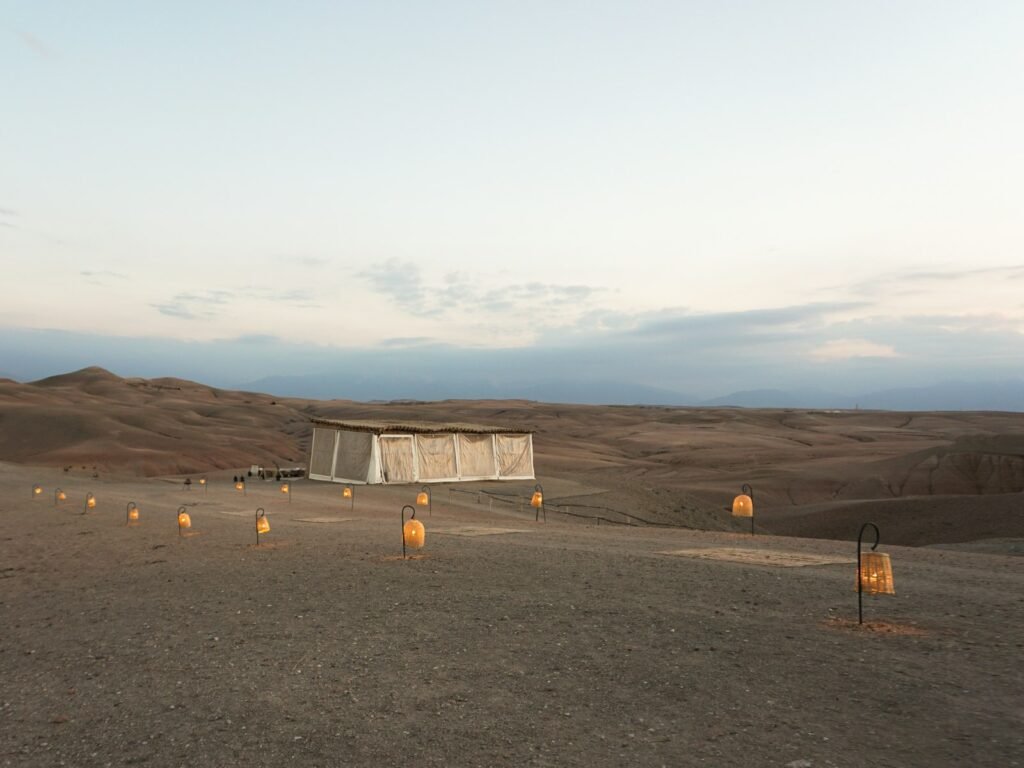 Agafay Desert Sunset Camel Ride & Dinner Show