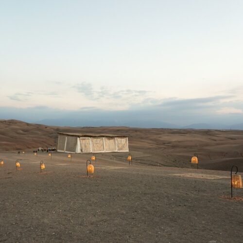 Agafay Desert Sunset Camel Ride & Dinner Show