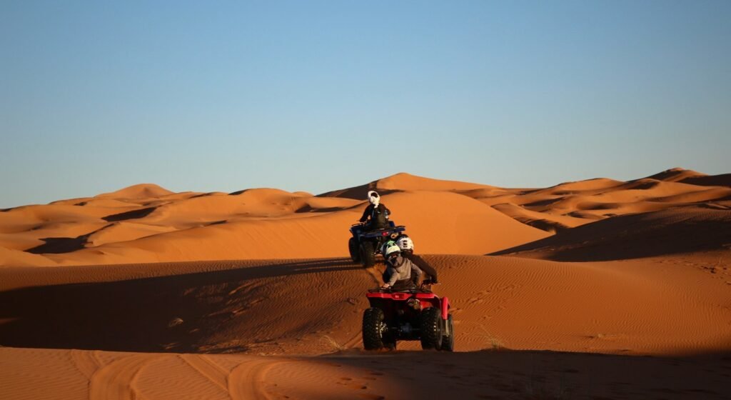 Quad Biking in the Marrakech Palm Grove