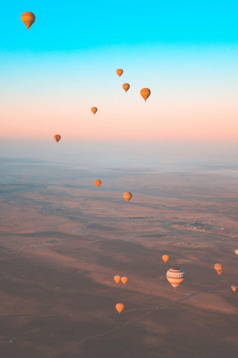 Sunrise Hot Air Balloon Flight over Marrakech
