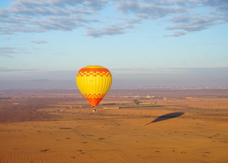 Sunrise Hot Air Balloon Flight over Marrakech