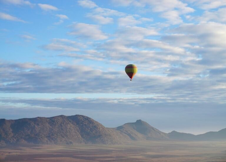 Sunrise Hot Air Balloon Flight over Marrakech