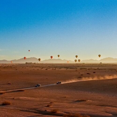 Sunrise Hot Air Balloon Flight over Marrakech